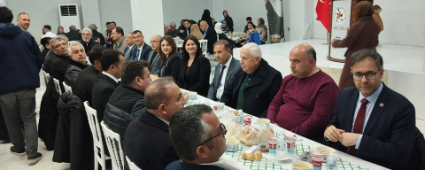 Edirne’deki Doğu Anadolulular İftarda Bir Araya Geldi