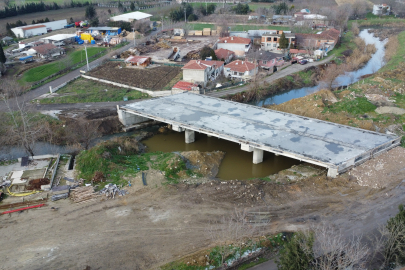 Kırklareli'nde DSİ'nin Taşkın Koruma Projesi Sürüyor