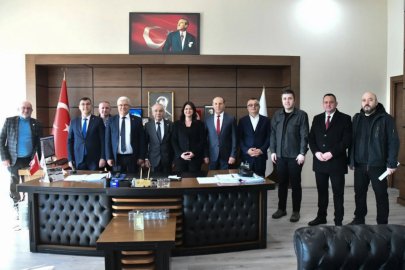 Edirne Belediye Başkanı Gencan'dan Keşan Belediyesine Ziyaret