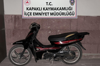 Kapaklı'da Çalınan Motosiklet Bulundu