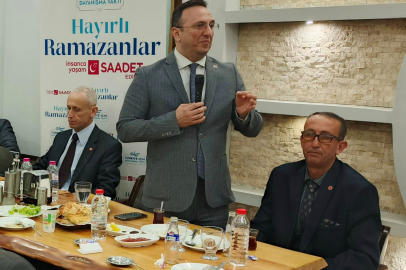 Saadet Partisi Meriç’te İftar Programı Düzenledi