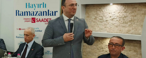 Saadet Partisi Meriç’te İftar Programı Düzenledi