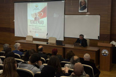 TÜ’de İstiklal Marşı ve Mehmet Akif Ersoy Anıldı