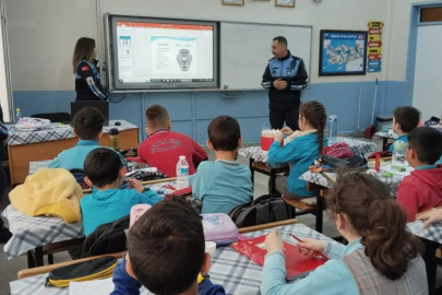 Zabıtadan Öğrencilere Meslek Tanıtımı