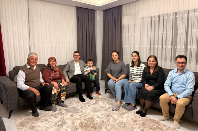 Kaymakam Kaptanoğlu Mardin’de Şehit Düşen Ergin’in Ailesiyle İftar Sofrasında Buluştu