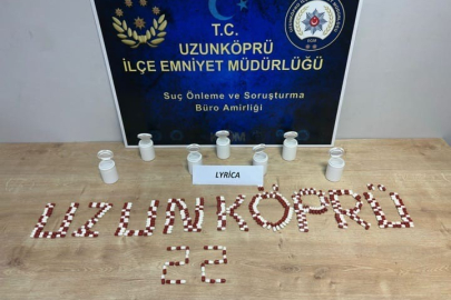 Edirne’de 339 Adet Uyuşturucu Hap Ele Geçirildi