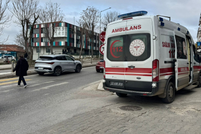Edirne’de Yaya Geçidinde Kaza: 1 Yaralı