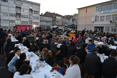 Halk Sofrası, Zafer Mahallesi'nde Kuruldu
