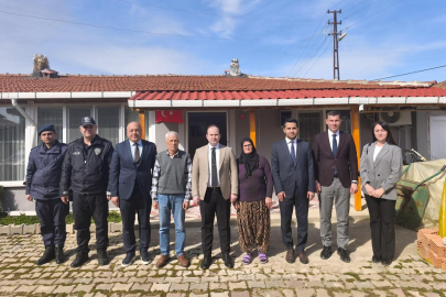 Meriç Kaymakamı’ndan Şehit ve Gazi Ailelerine Ziyaret
