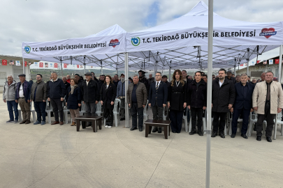 Tekirdağ'da Arıcılara Malzeme Desteği