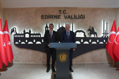 Bakan Yardımcısı Adil Çalışkan’dan Edirne Valiliği’ne Ziyaret