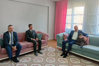 Kaymakam Özderin’den Aile Ziyareti