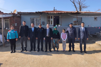 Kaymakam Güvenç Gazileri ziyaret Etti