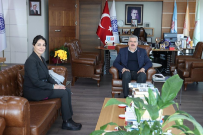 NKÜ Rektörü Şahin'e Ziyaret