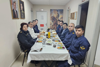 Vize Kaymakamı Balaban Sahil Güvenlik Personeliyle İftarda Buluştu