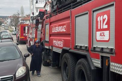 Kurutma Makinesinden Çıkan Duman Paniğe Neden Oldu