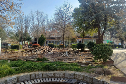 Edirne'deki Meydan Kafe’de Çalışmalar Başladı