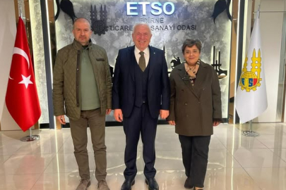 AK Parti Yetkilileri ETSO’yu Ziyaret Etti