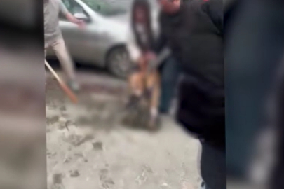 Tekirdağ'da Pitbullun Sahipli Köpeğe Saldırma Anı Kamerada