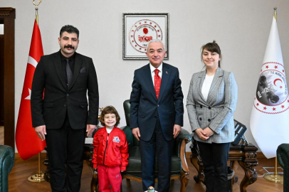 Valilikte Doğum Günü Ziyareti