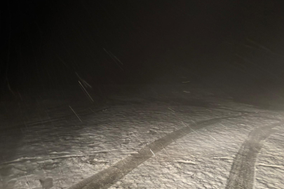 Çanakkale'nin Yüksek Kesimlerinde Kar Etkili Oldu