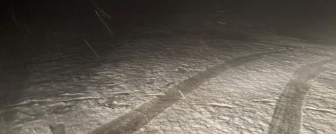 Çanakkale'nin Yüksek Kesimlerinde Kar Etkili Oldu