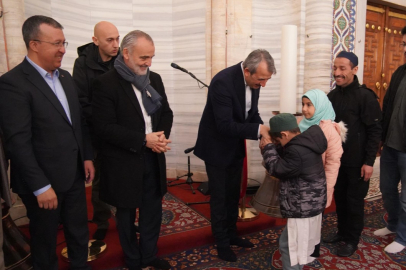 Edirne Valisi Sezer, Vatandaşlarla Bayramlaştı