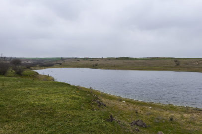 Necatiye Köyü Göleti Yeniden Su Tutuyor