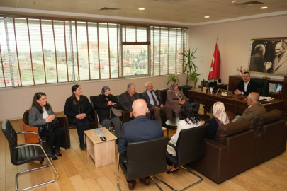 Başkan Ediz Martin’e Yaşlılar Haftası Ziyareti