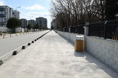 Çerkezköy’de Melisa Sokak’ta Kaldırım ve İstinat Duvarı Çalışmaları Tamamlandı