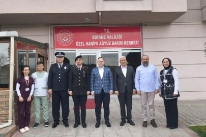Kaymakam Güvenç Özel Bakım Merkezinde Bayramlaştı