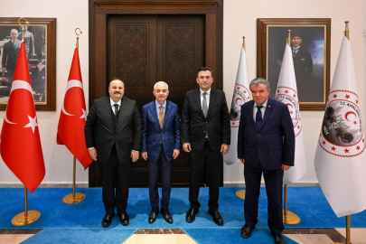 Vali Uğur Turan Türk Büro-Sen Heyetini Kabul Etti