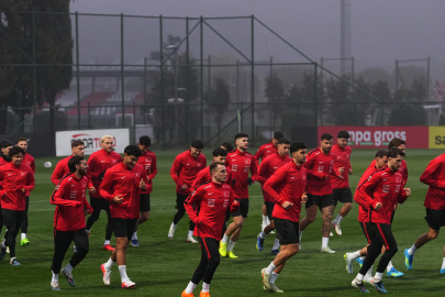 A Milli Futbol Takımı, Romanya Maçının Hazırlıklarını Sürdürdü