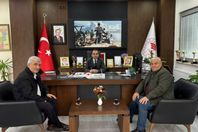 Kooperatif Başkanından İl Tarım Müdürüne Ziyaret