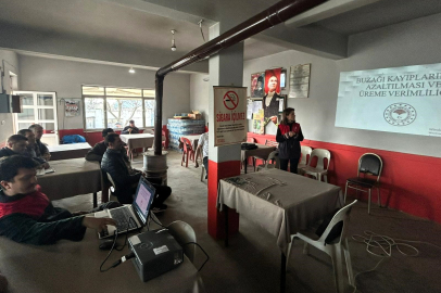 Kuştepe’de Üreticilere Buzağı Kayıpları ve Üreme Verimliliği Eğitimi