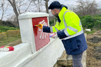 Çeşmeli Mahallesi’nde Tarihi Çeşme Yenilendi
