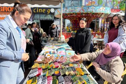 Edirne’de Yaşlılar El Emeği Ürünlerini Sergilediler