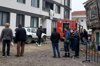 Gelibolu'da Apartmanda Çıkan Yangın Söndürüldü