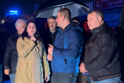 Vali Sezer ve Başkan Gencan Yangın Bölgesinde