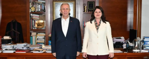 Başkan Filiz Gencan, Mansur Yavaş ile Bir Araya Geldi