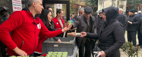 ‎Edirne'de 2 Kurumdan Pilav İkramı