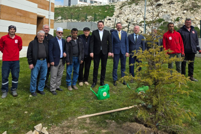 Pınarhisar’da Camii Bahçesine Fidan Dikimi Gerçekleştirildi
