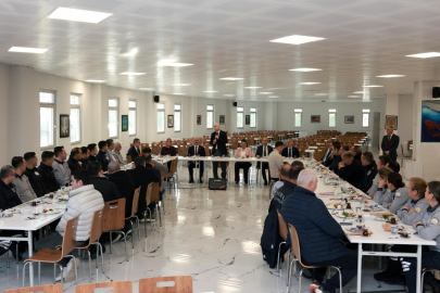 TÜ Yönetimi Koruma ve Güvenlik Personeliyle Kahvaltıda Buluştu