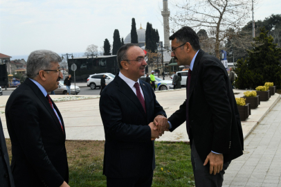 İçişleri Bakan Yardımcısı Çelik, Tekirdağ Valiliğini Ziyaret Etti