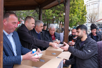 Kırklareli’nde Yağmur Duası Sonrası Vatandaşlara İkram