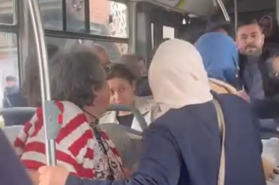 Otobüste Kadınlar Yer Kavgasında Şoförün Kolunu Isırdı