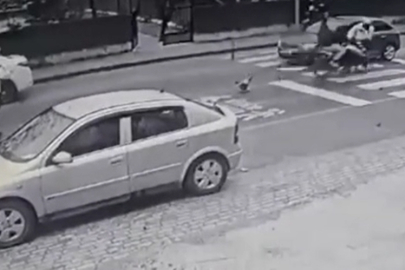 Tekirdağ'da Motosikletiyle Polise Çarpan Sürücü Gözaltına Alındı