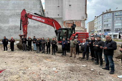 Hayrabolu’da İş Merkezi Projesinin İnşaatı Başladı