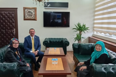 Kaymakam Özderin Mahalle Muhtarı ve Vatandaşı Ağırladı