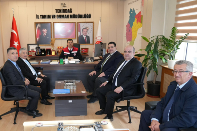 Başkan Bozkurter’ten Tarım ve Orman Müdürü Ziyareti